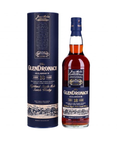 Glendronach 18 Ans Allardice 46° Scotch Whisky Canister