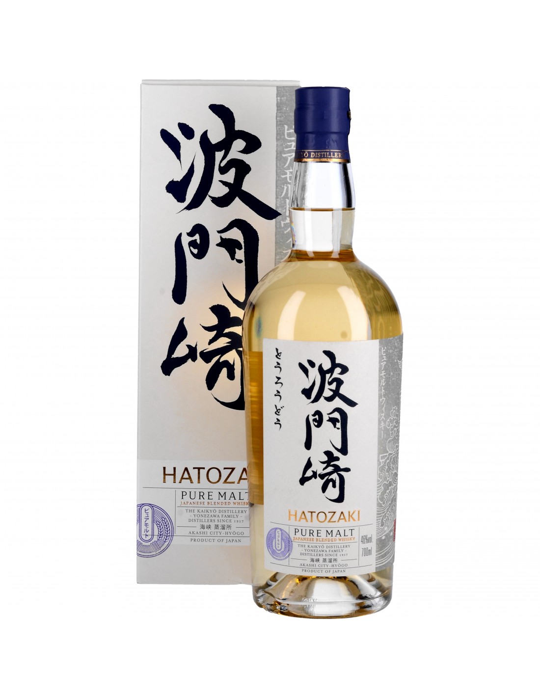 - XO-Vin Etui Bourbons - Kaikyo & Spiritueux Malt Japonais Hatozaki Whisky Distillery - 46° Whiskies The Pure
