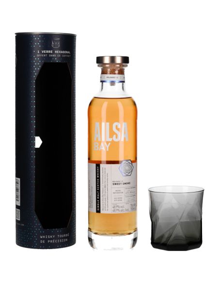 Ailsa Bay Scotch Whisky 48.9° Coffret + 1 Verre