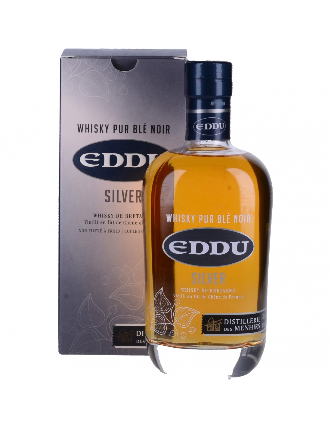 Eddu Silver Whisky Breton 43° Etui - Eddu - Français Whiskies &