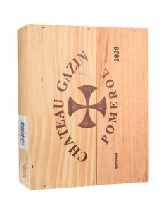 Chateau Gazin 2020 - Caisse Bois 3 Bouteilles