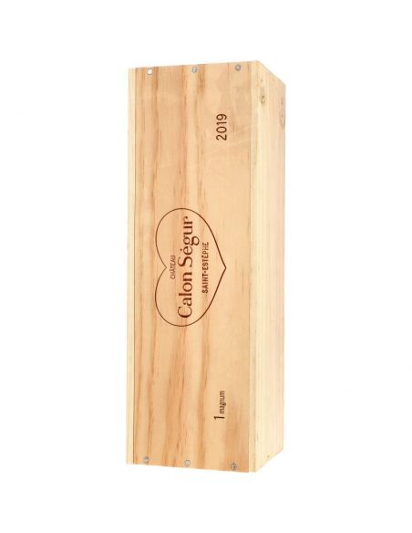 Magnum Chateau Calon Segur 2019 - Caisse Bois De 1 Magnum
