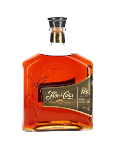 Flor De Cana Rhum 18ans Ron Centenario 40 Etui