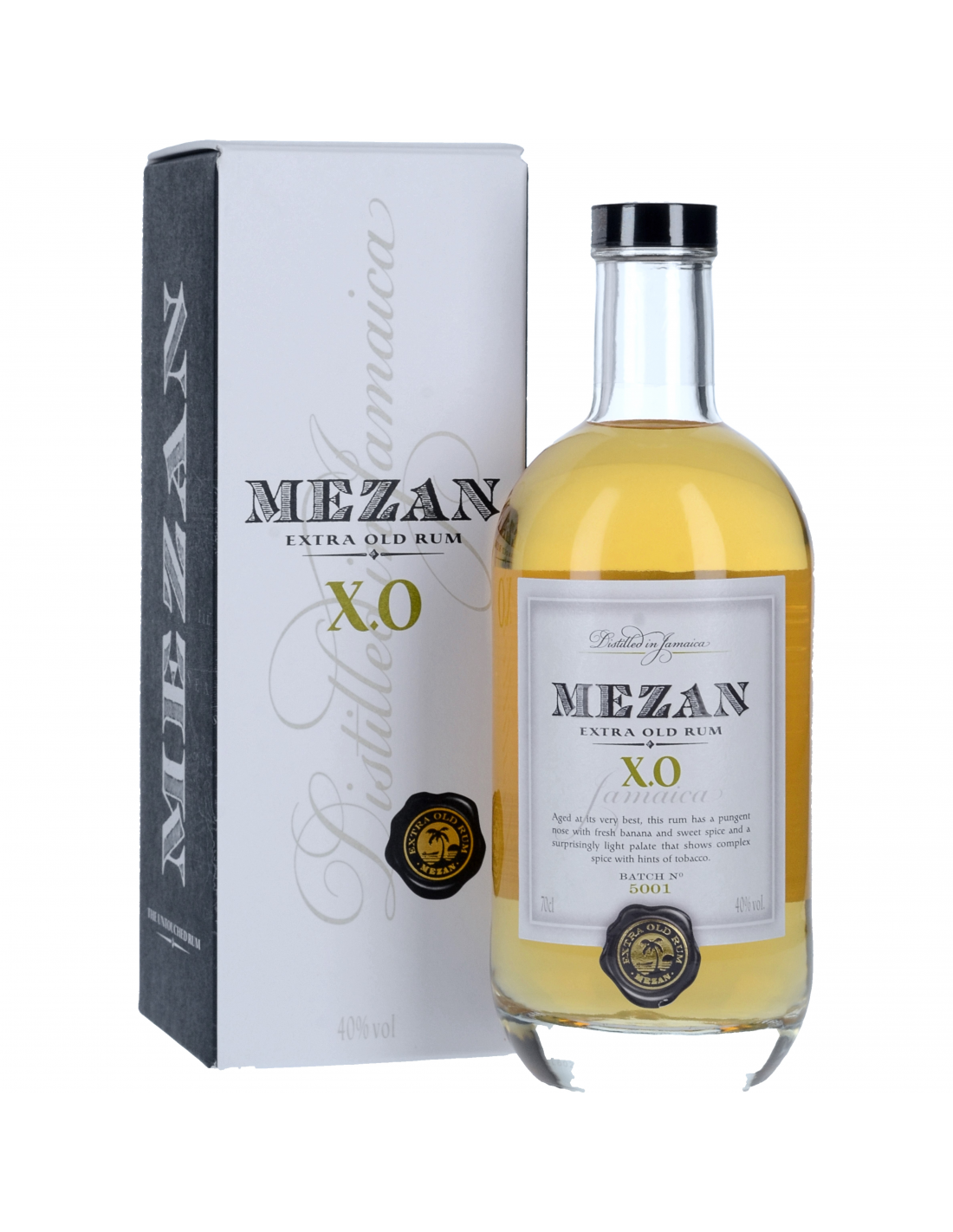 Mezan Rhum Jamaican Barrique Xo Rum 40° Etui - Mezan - Rhum ambré