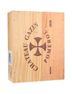 Château Gazin 2020 - Caisse Bois 3 Bouteilles