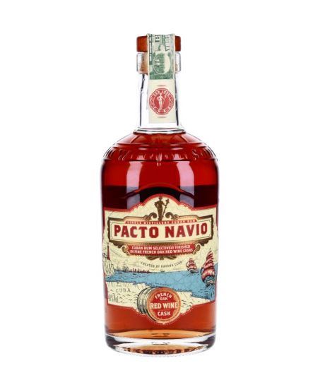 Pacto Navio Rhum - Rum 40° French Oak Red Wine Cask