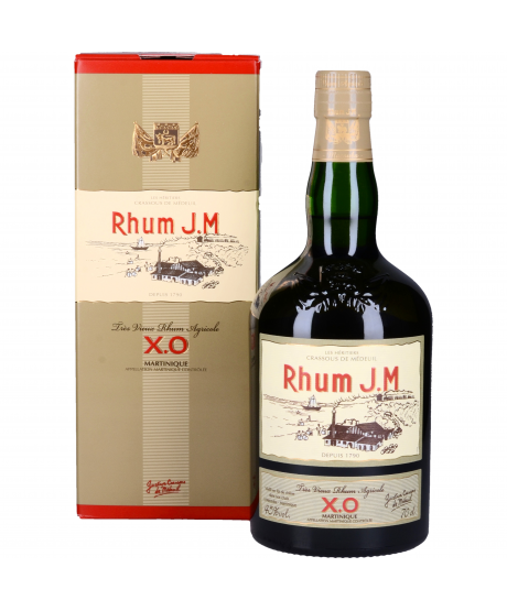 Très Vieux Rhum Jm Xo 45° Etui - Rhum J.m - Rhum ambré Rhums & Cachaças  Spiritueux - XO-Vin
