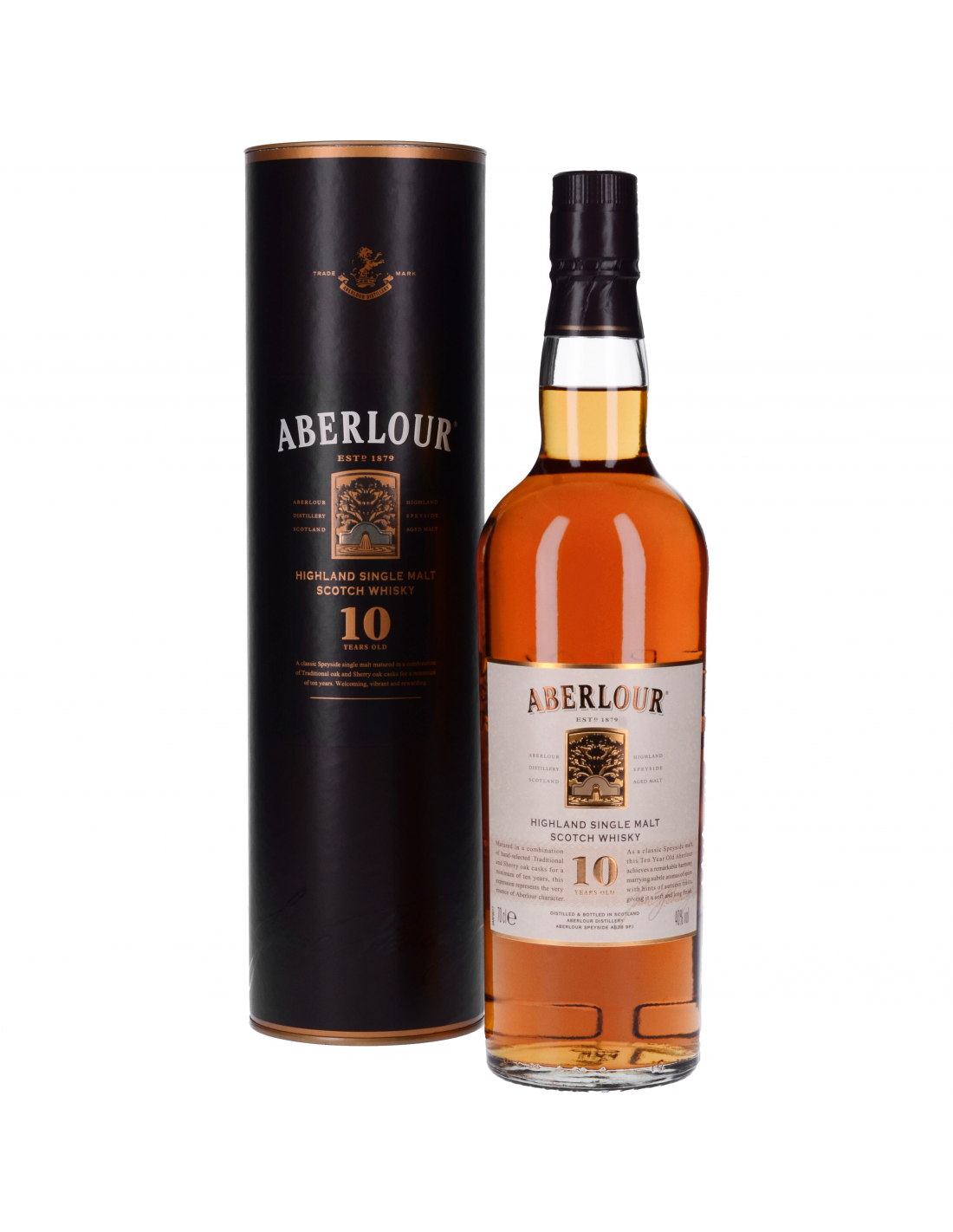 Aberlour 10 Ans Scotch Whisky 40° Canister - Aberlour - Ecossais Whiskies  & Bourbons Spiritueux - XO-Vin